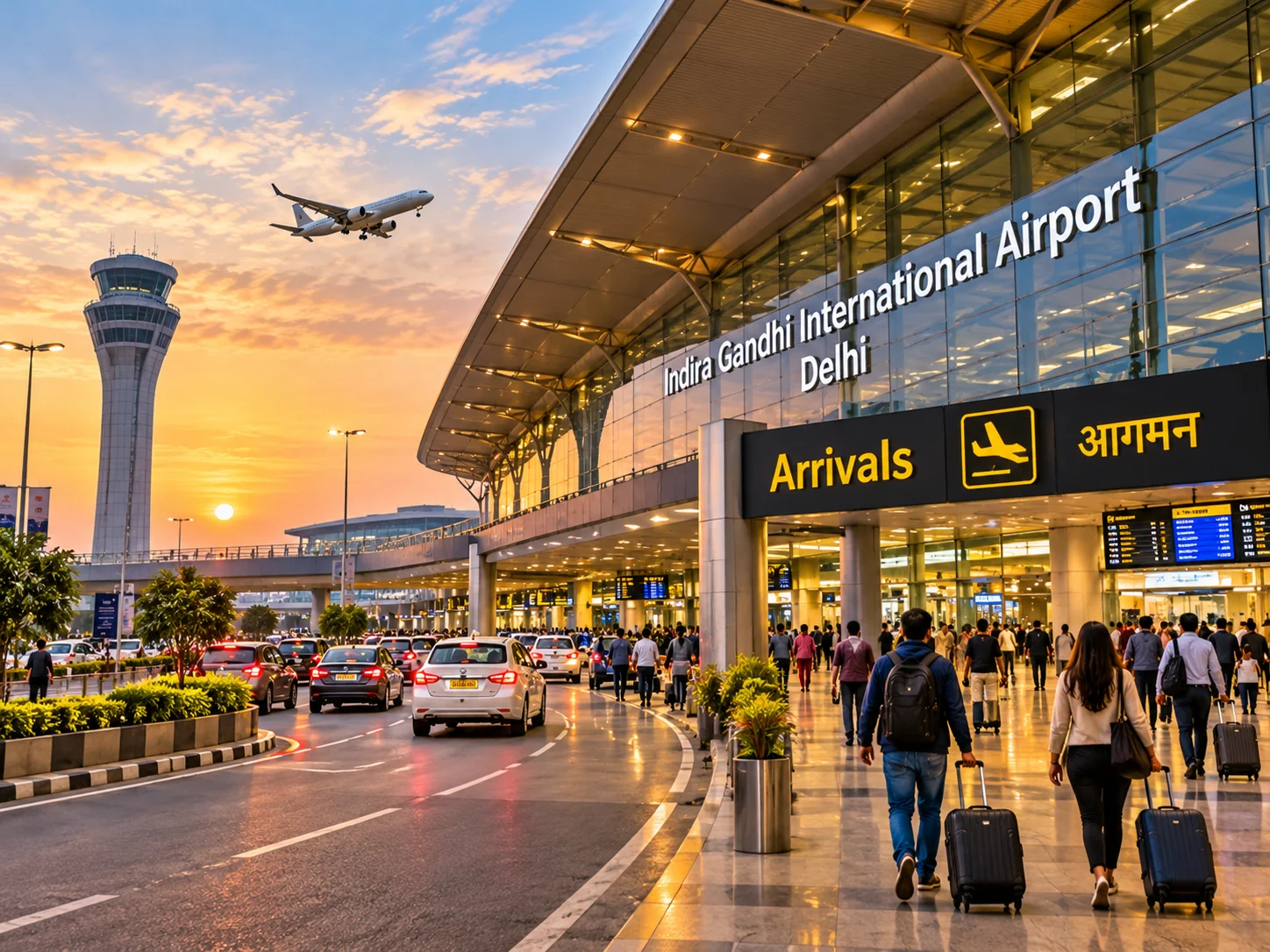 Delhi Arrival