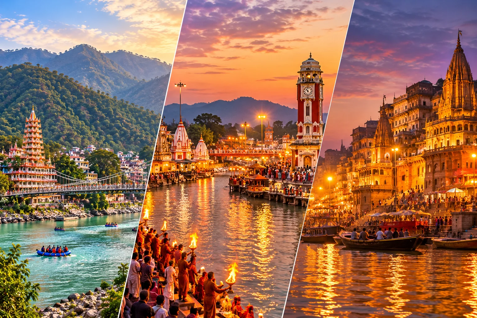 Rishikesh – Haridwar – Varanasi