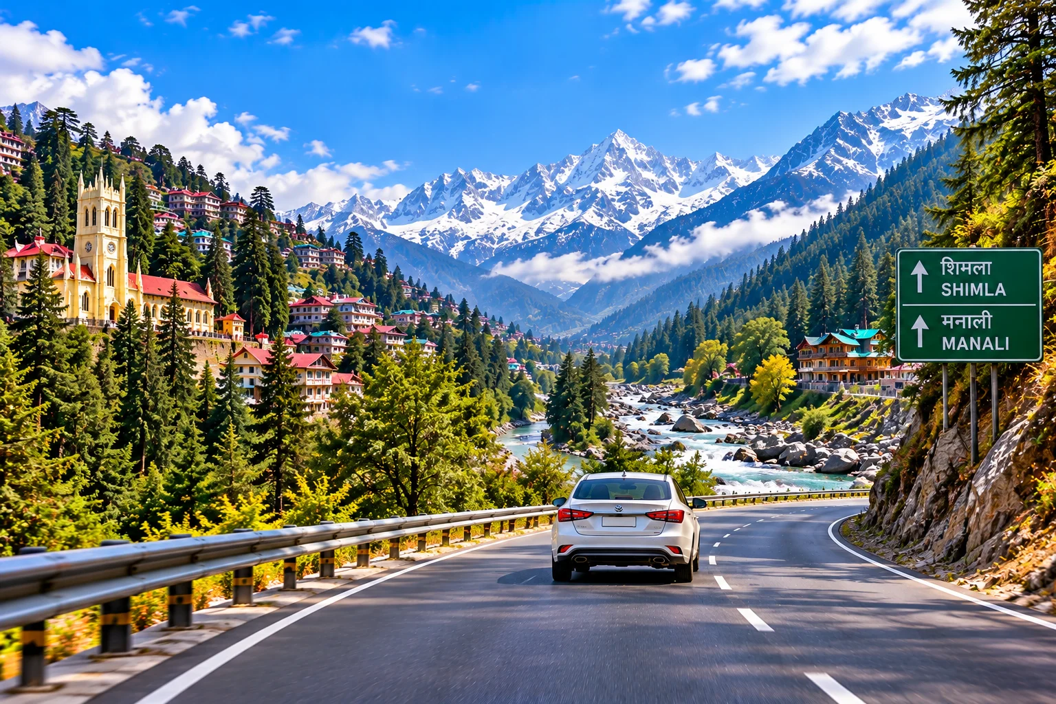 Shimla – Manali