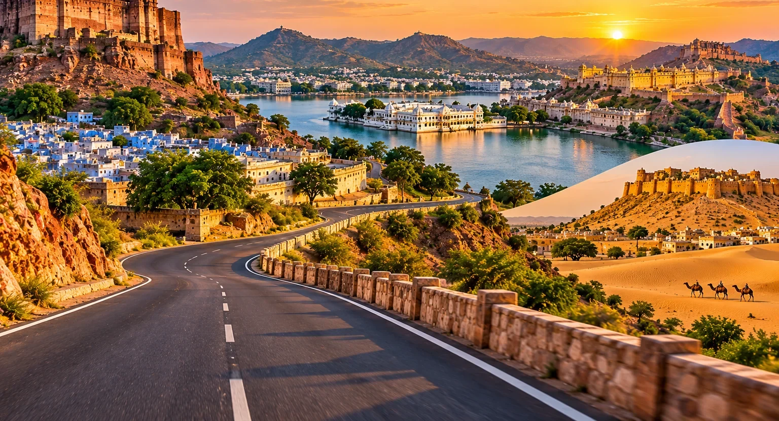 Taxi travel in Rajasthan