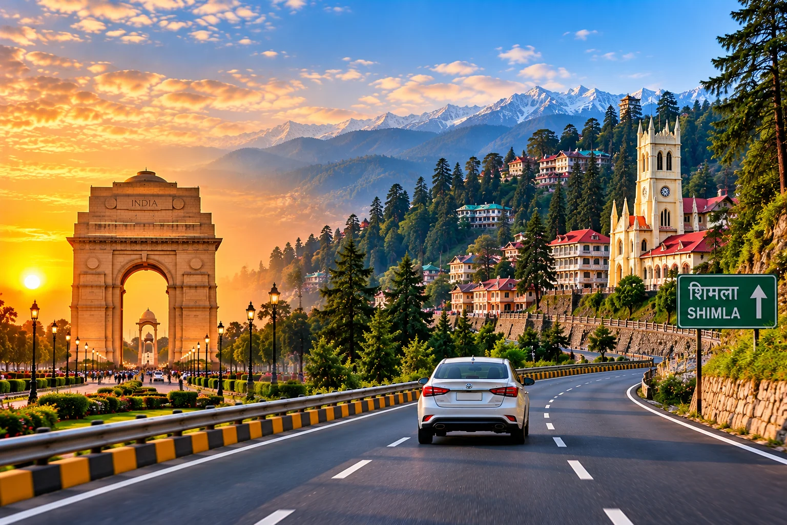 Delhi – Shimla