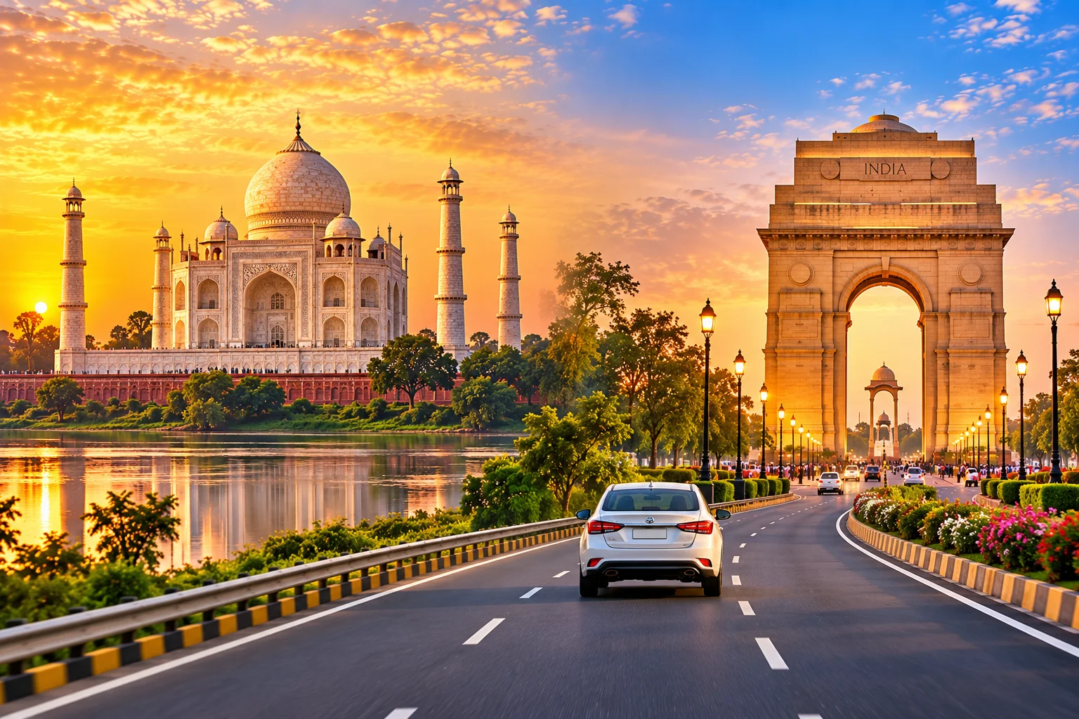 Agra – Delhi